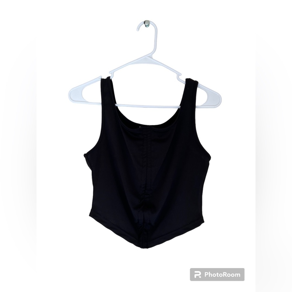 SHEIN Ruched Tank Crop Top